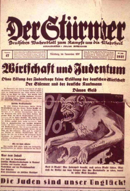 Der Sturmer November 1937